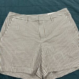 a new day Brown Striped Women's Shorts